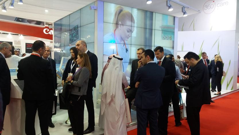 LINET at Arab Health 2018 360°care around you