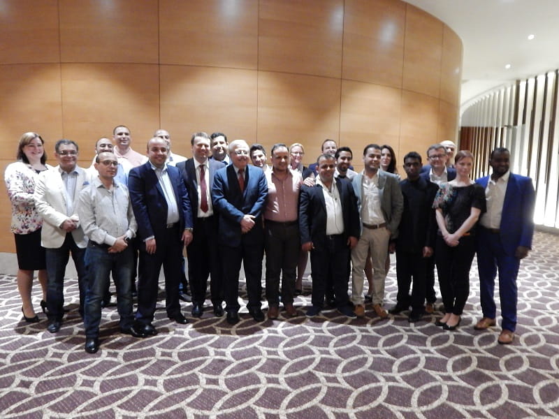 Annual meeting of regional distributors from the Middle East and Africa held in Dubai 
