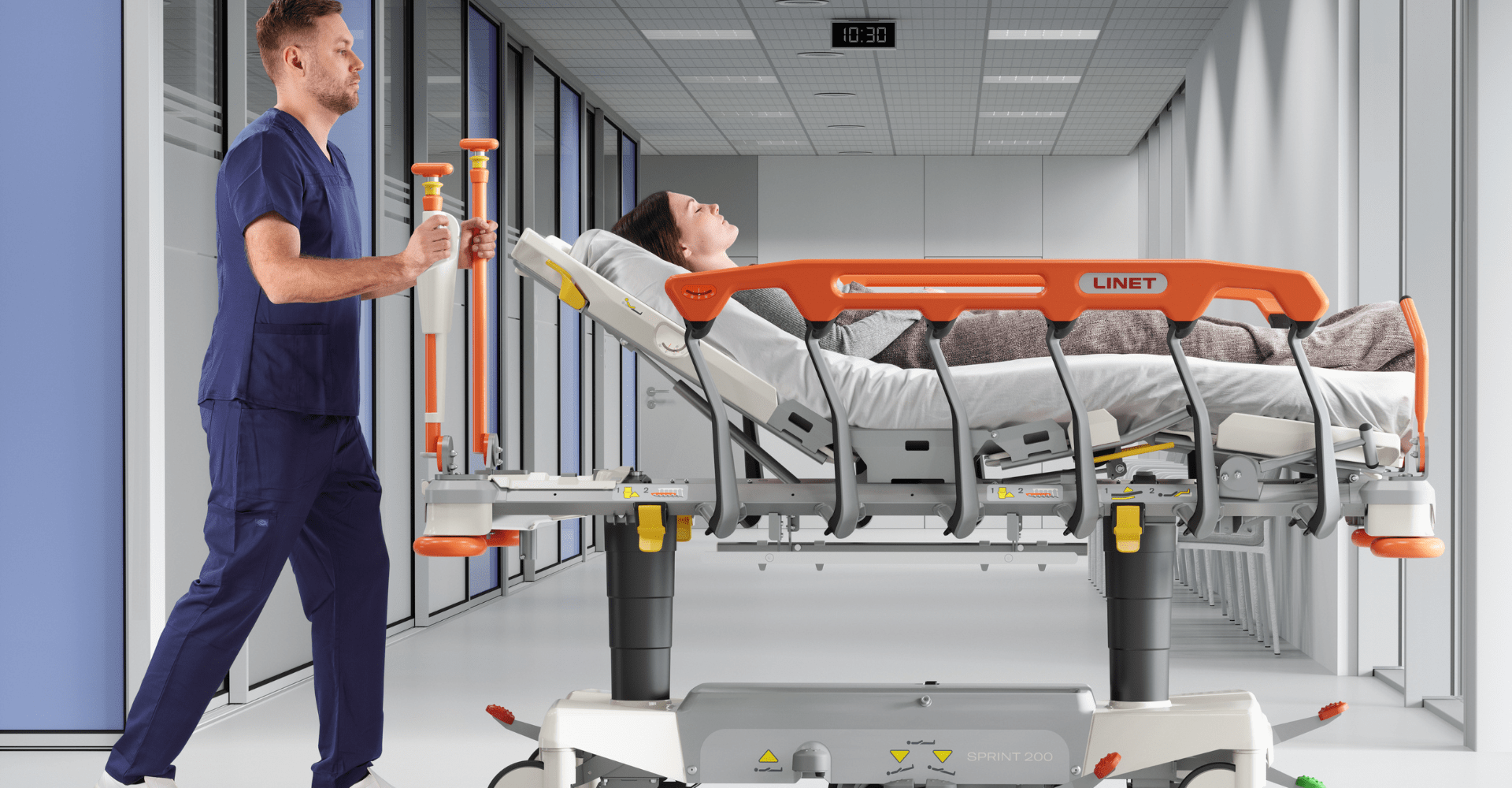 SPRINT 200 Premium Hydraulic Transport Stretcher