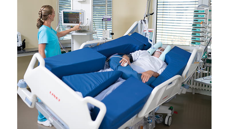 Medical beds for hospitals and long-term care - Arjo